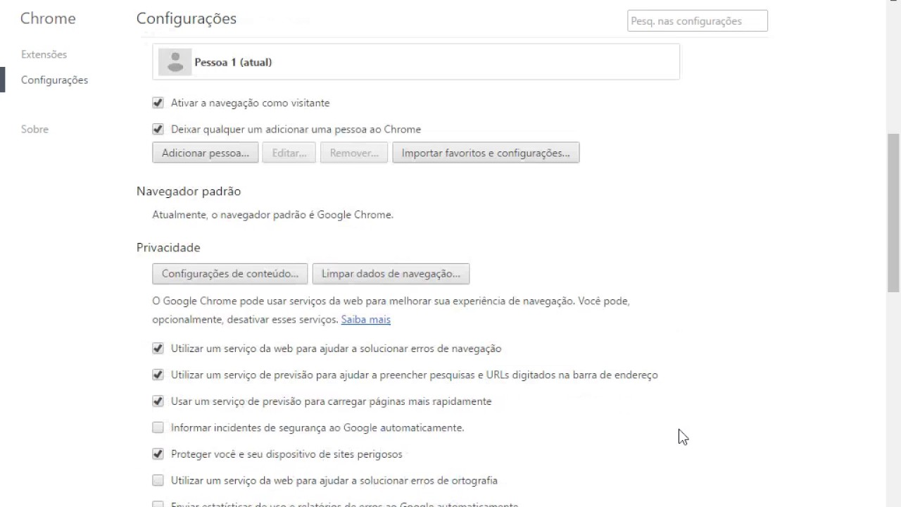 Como desativar o recurso de localizacao geografica do chrome 1
