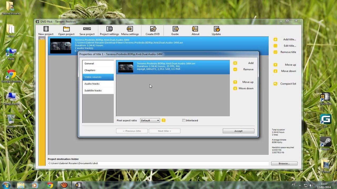 Como gravar dvds usando o dvd flick 2