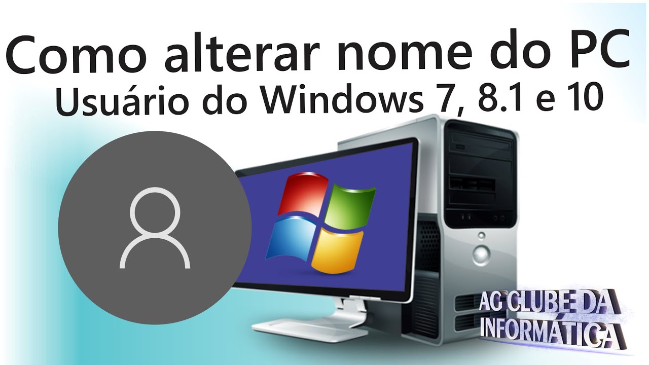 Como alterar o nome do computador no windows 7 1
