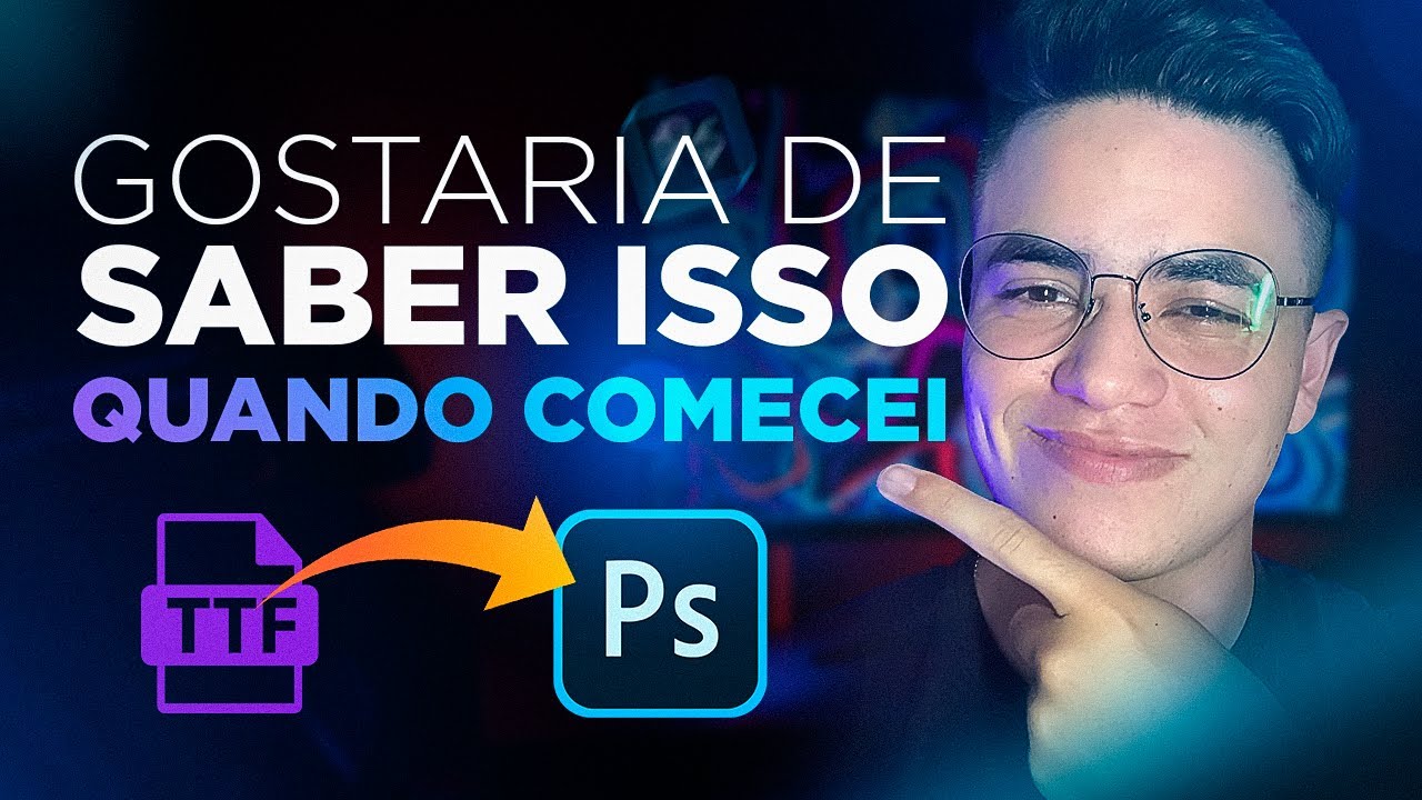 Como instalar novas fontes no photoshop 1