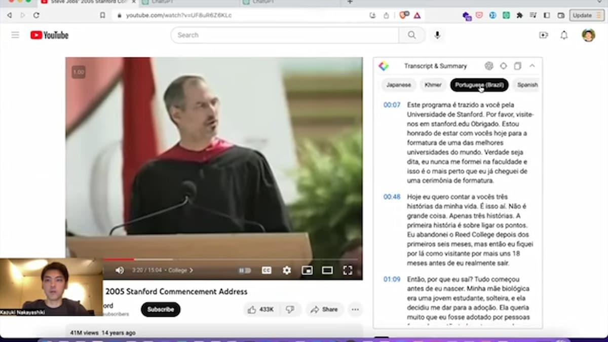 cómo resumir videos de YouTube