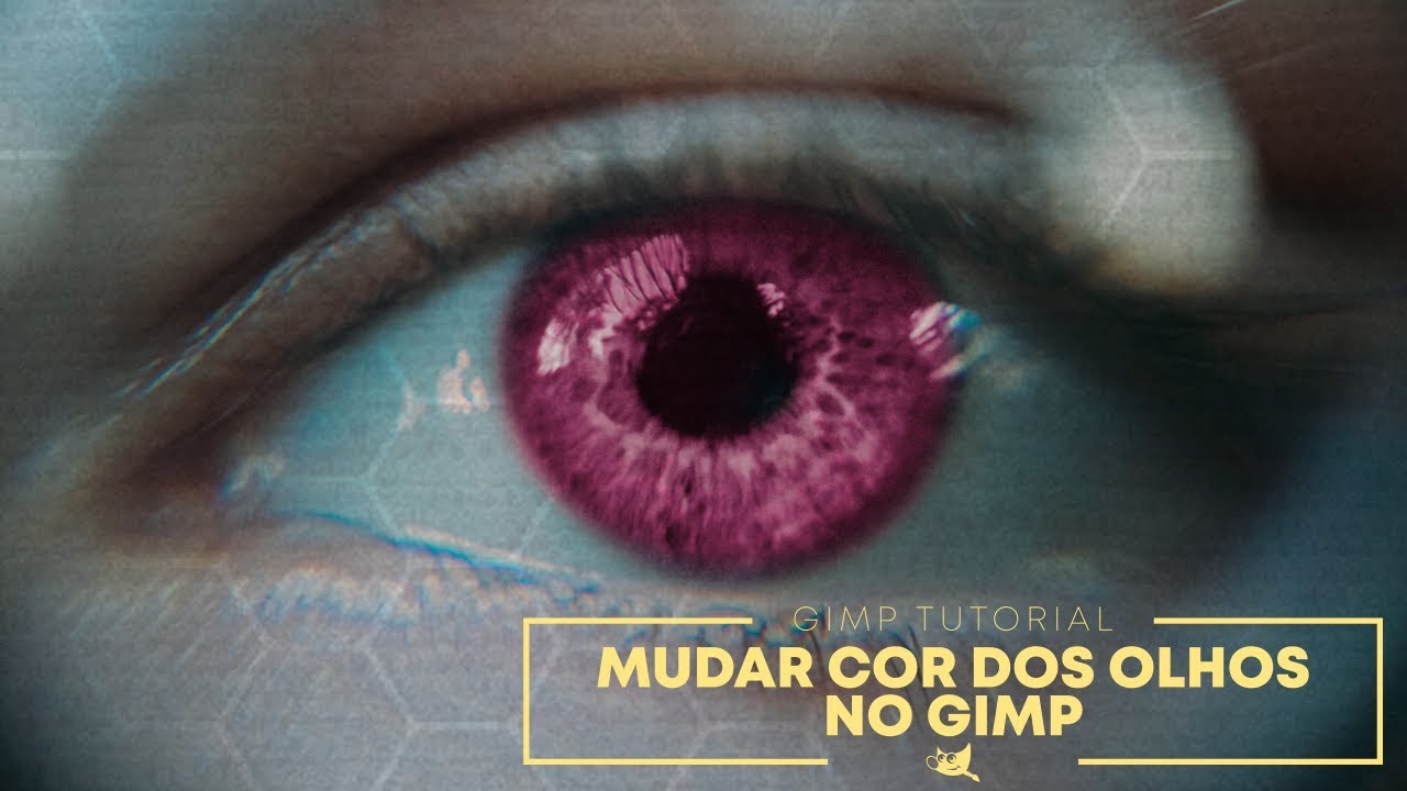 Como mudar a cor dos olhos no gimp 1