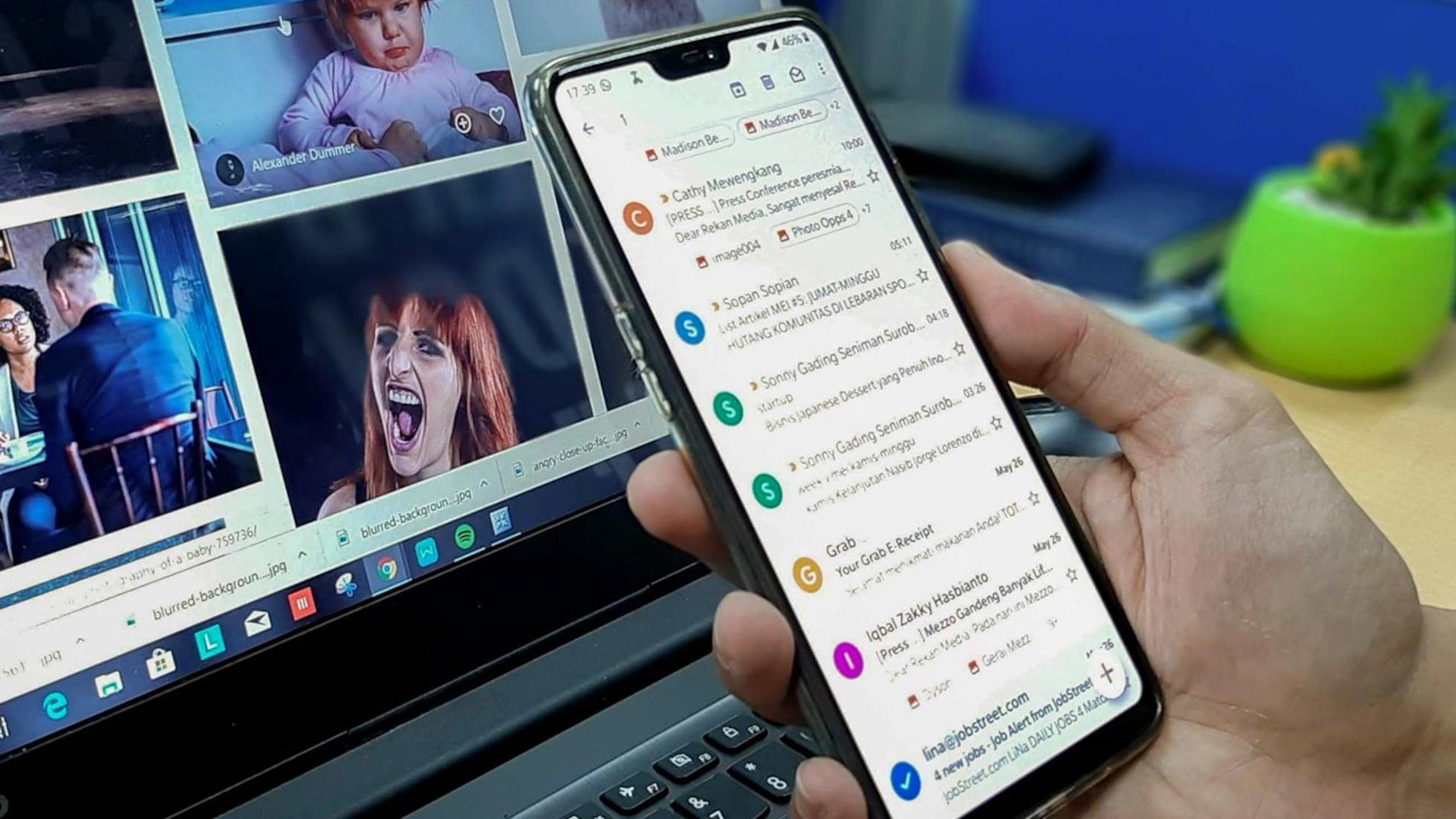 imagem sobre organizar caixa de entrada gmail