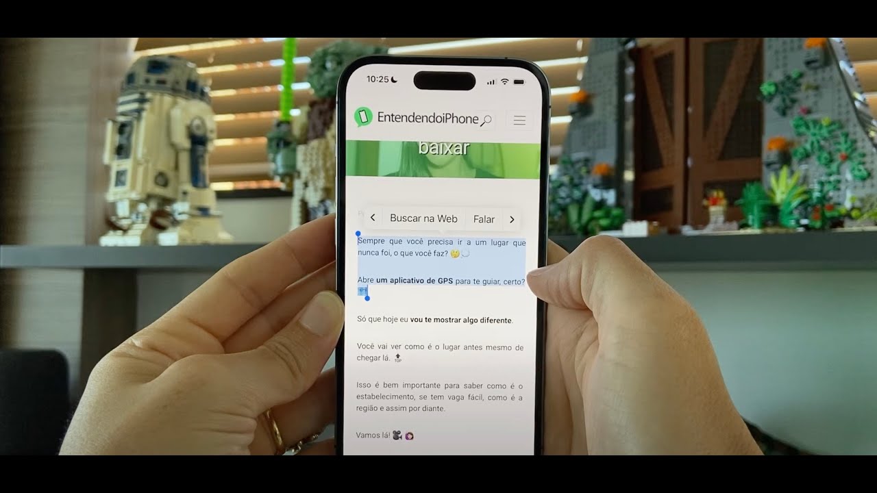 Como fazer o iphone ler textos para voce 1