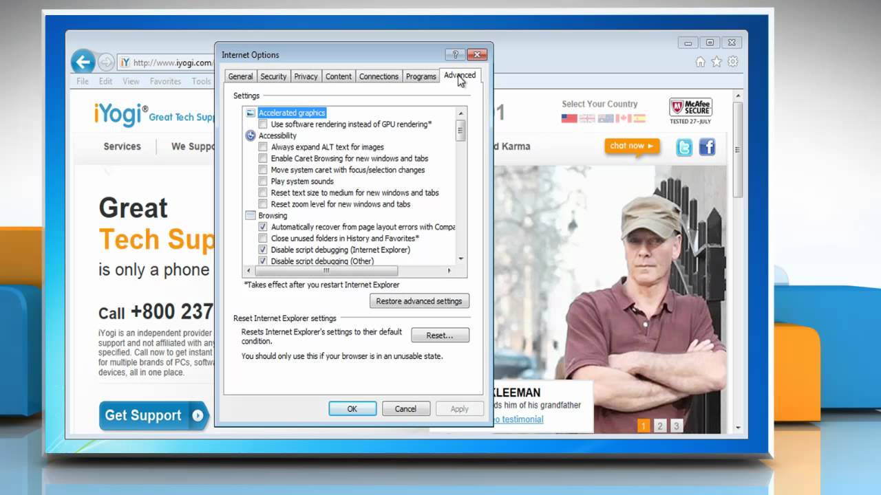 Como desativar aceleracao por gpu no internet explorer 9 1