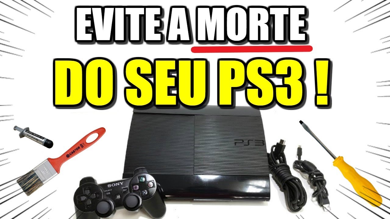 Como limpar um ps3 1