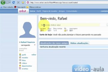 Como criar uma conta no orkut