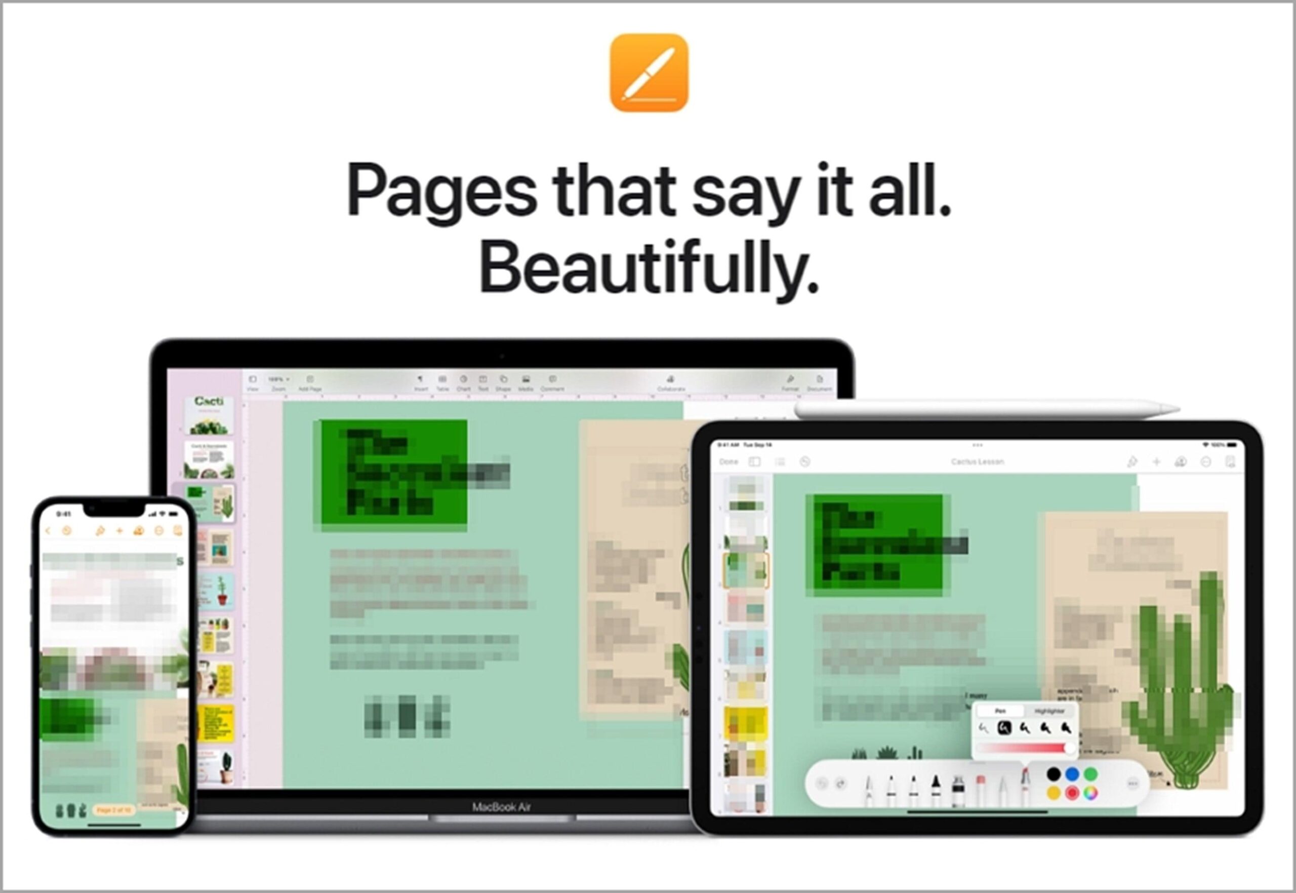 adicionar comentarios em texto destacado no Pages