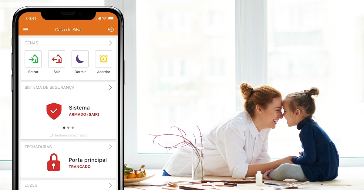 testes de domótica em casa inteligente