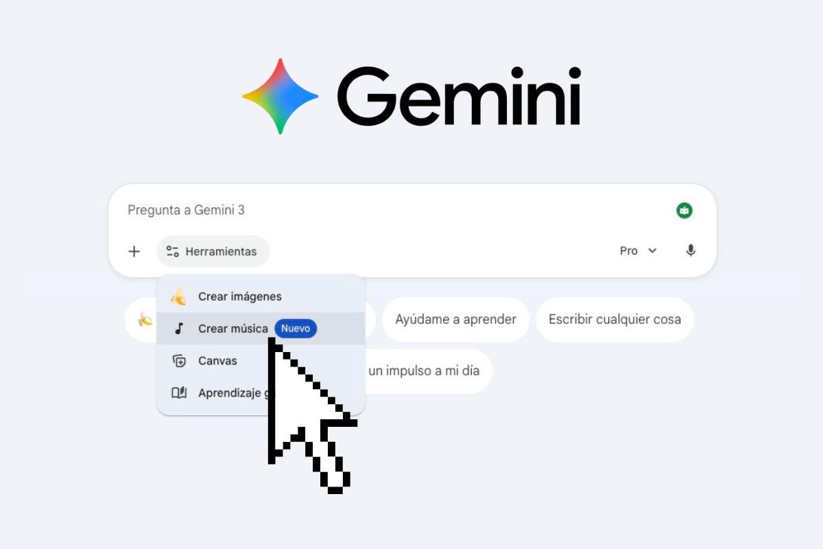crear música con Gemini