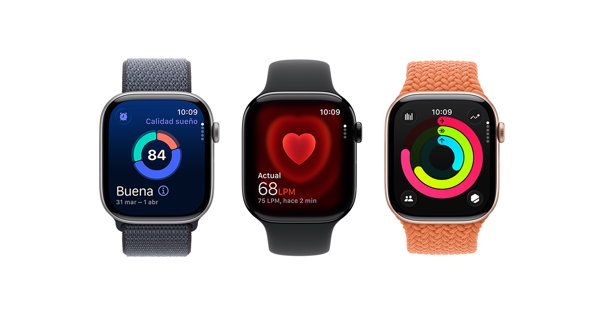 Funções de saúde do Apple Watch