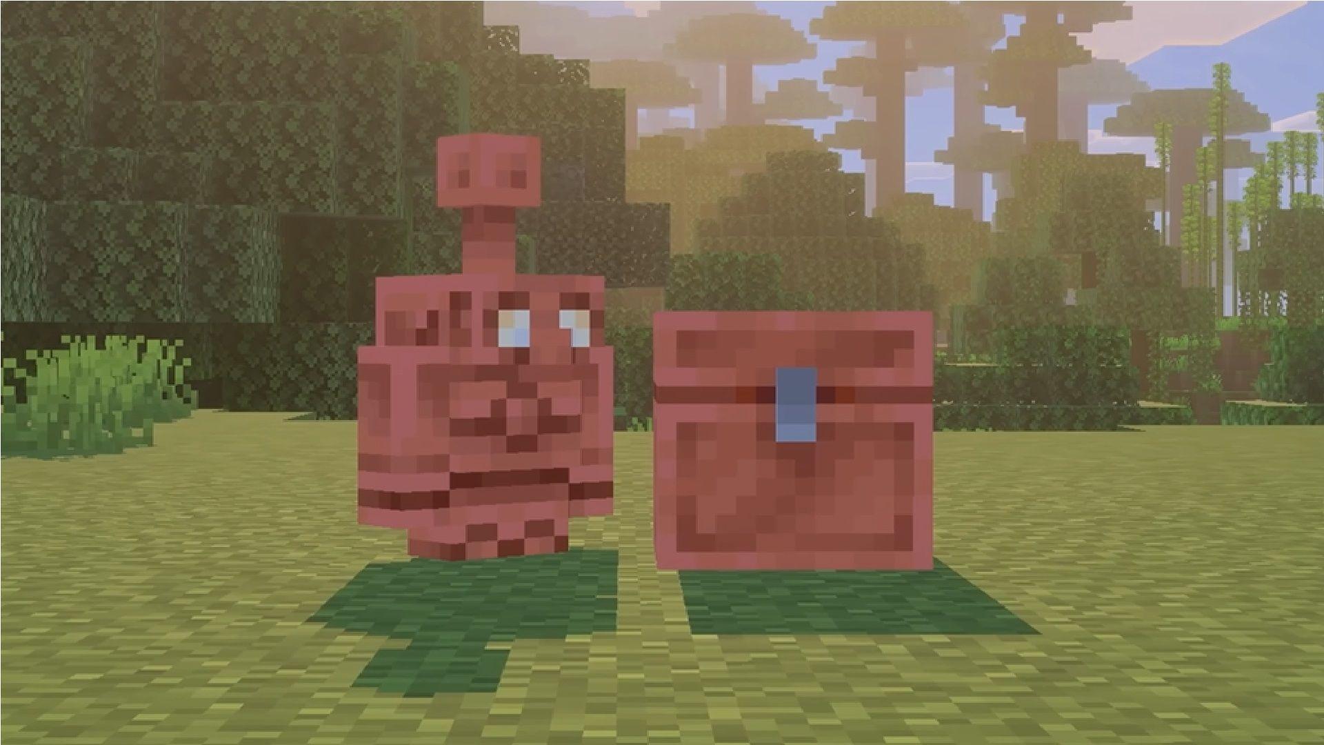 copper golem mob menagerie minecraft