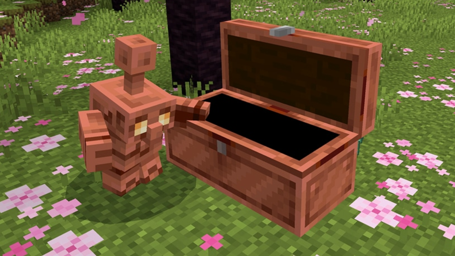mob menagerie copper golem minecraft