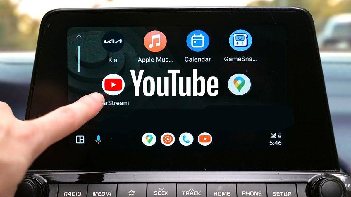 ver youtube no android auto