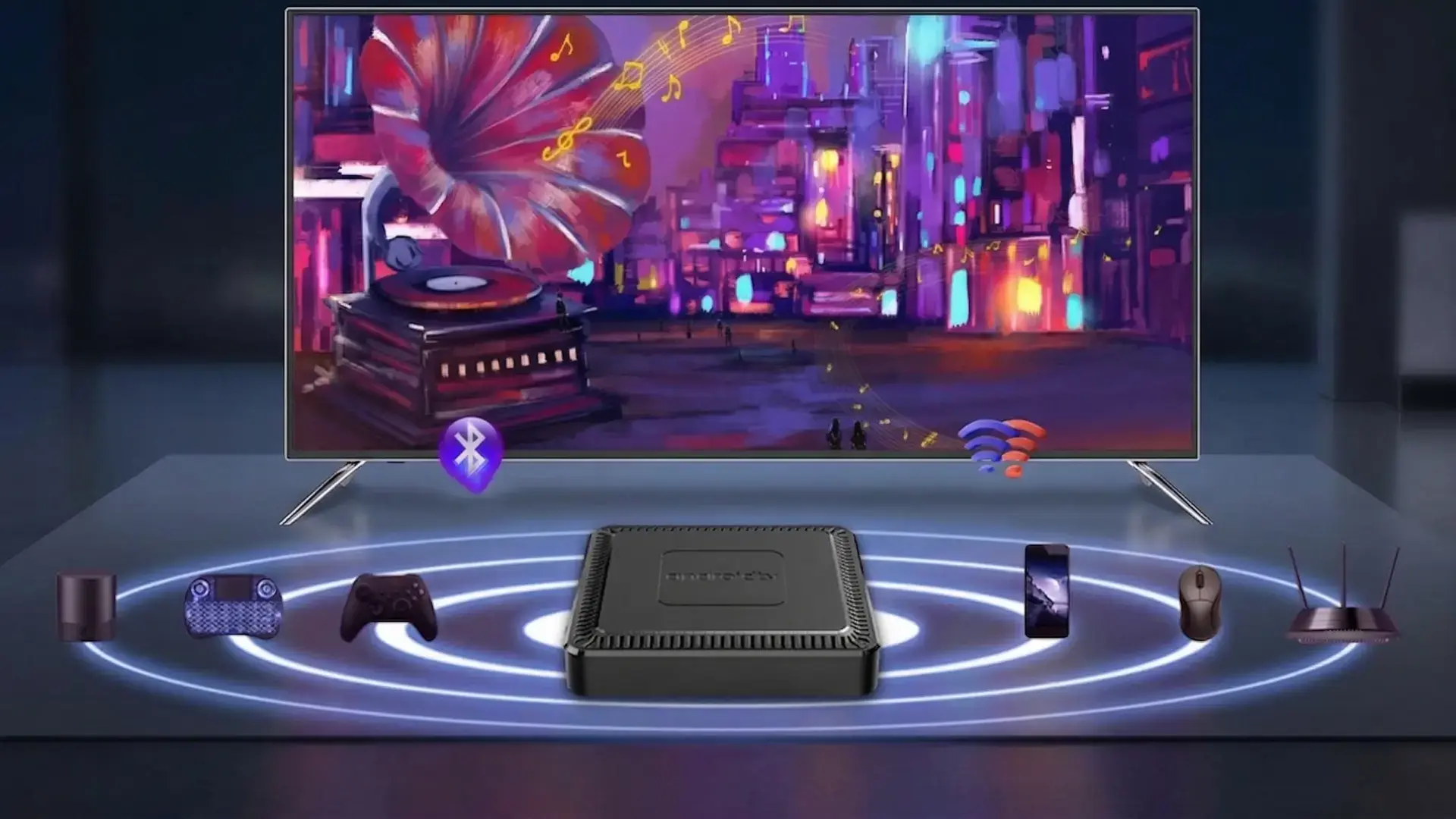 TV Box com VPN integrada TV Box com VPN integrada