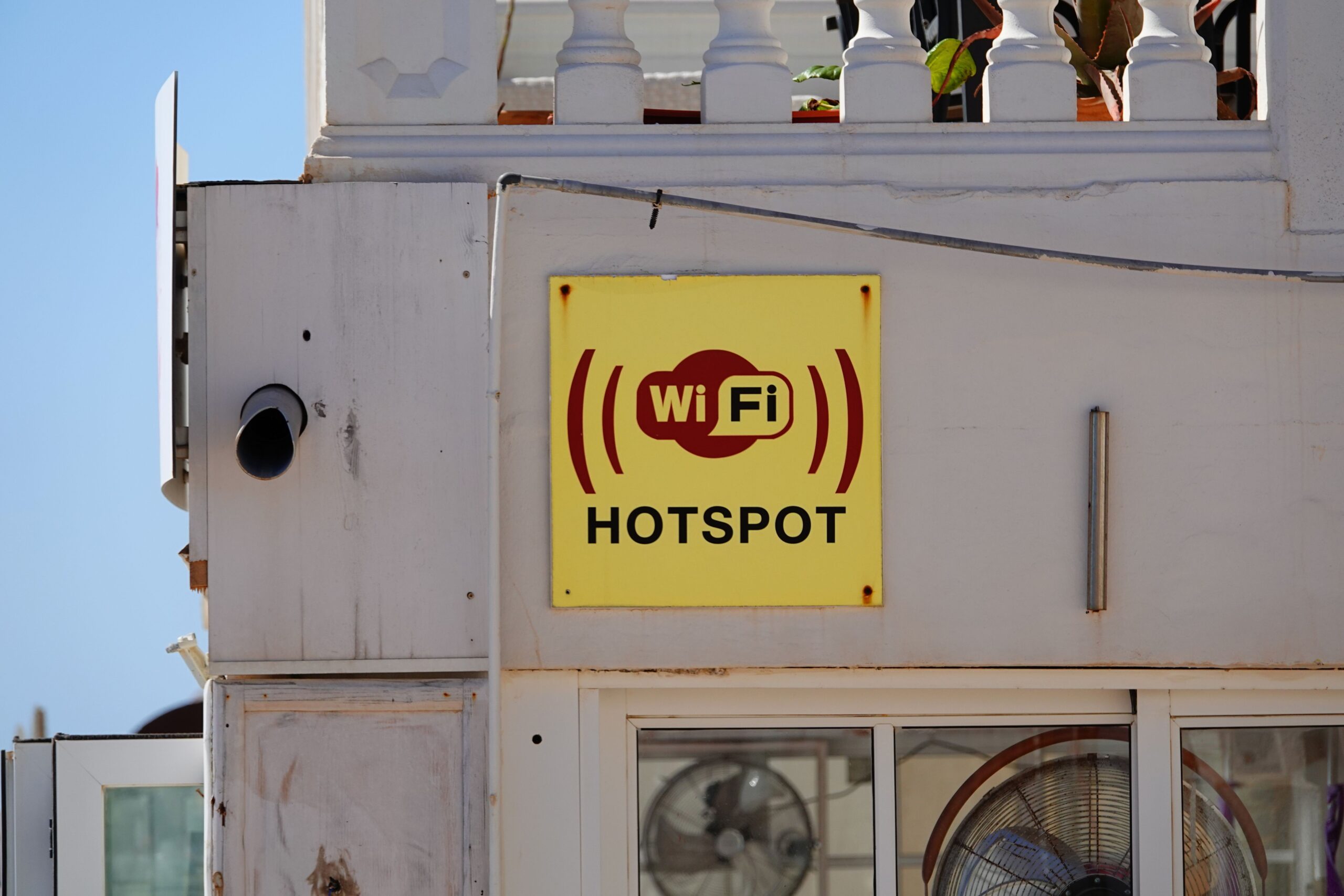 Internet de alta velocidade nas férias